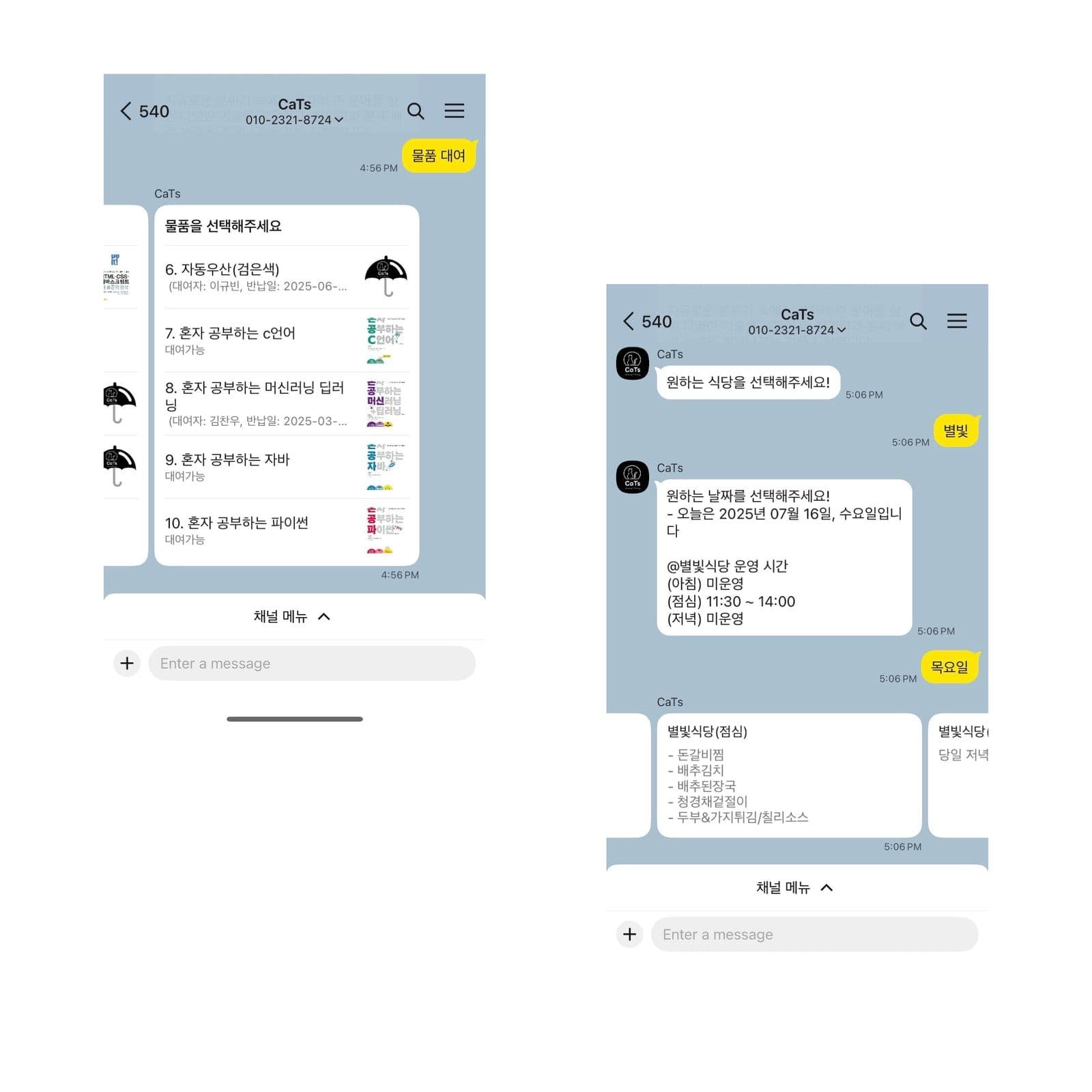 CaTs ChatBot